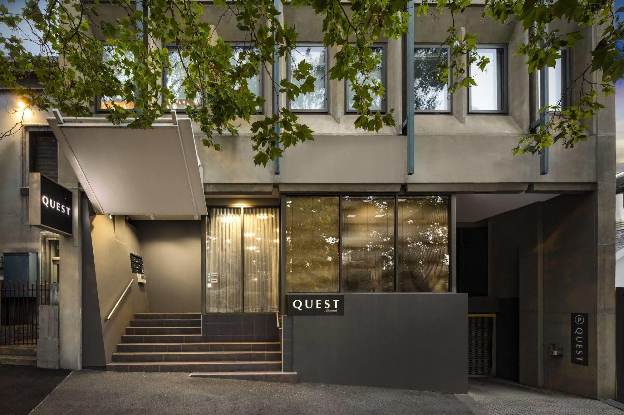 Quest Jolimont Aparthotel Melbourne Exteriör bild